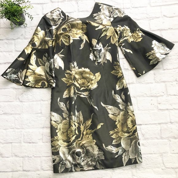 Trina Turk Dresses & Skirts - Trina Turk Rachelle Jacquard Sheath Dress Bell 2